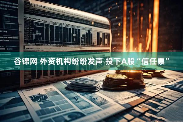谷锦网 外资机构纷纷发声 投下A股“信任票”